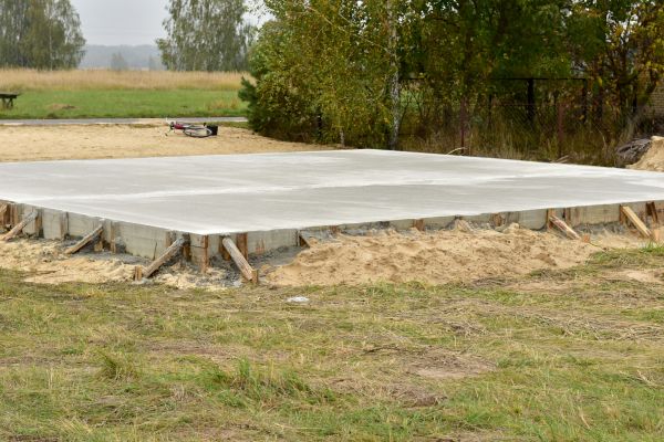 Concrete Base Installation in Huntington Beach