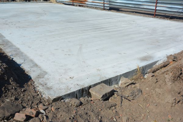 Pad Pouring in Huntington Beach