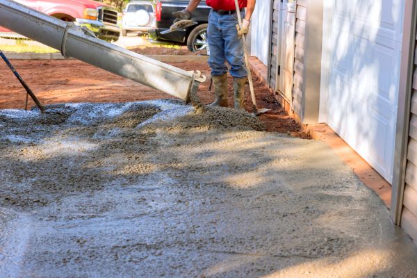 Cement Driveway Pouring in Huntington Beach