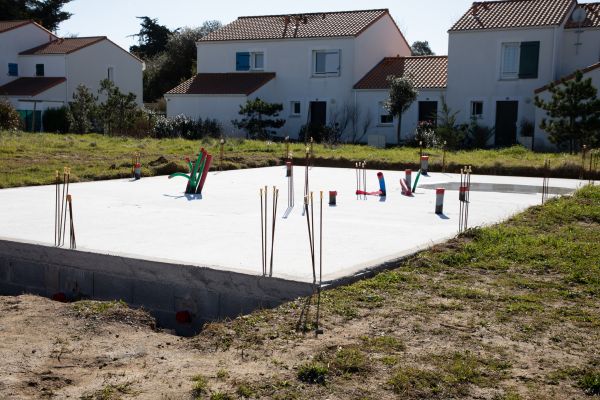 Residential Slab Construction in Huntington Beach
