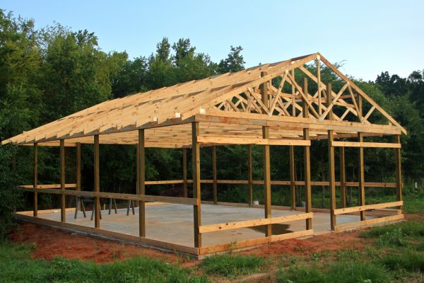 Barn Pad Installation in Huntington Beach