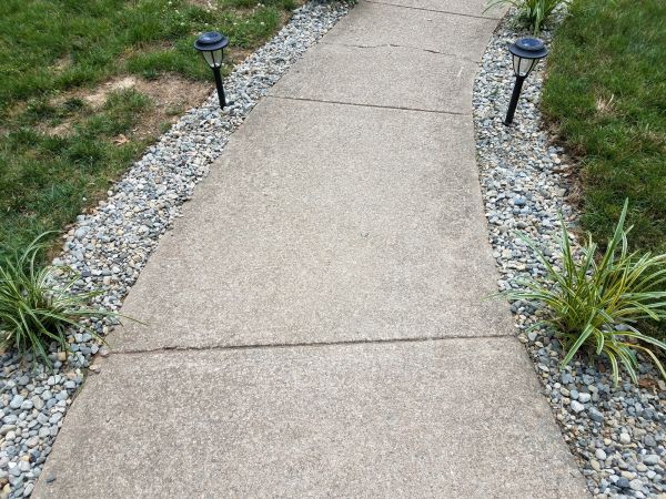Cement Path Construction in Huntington Beach