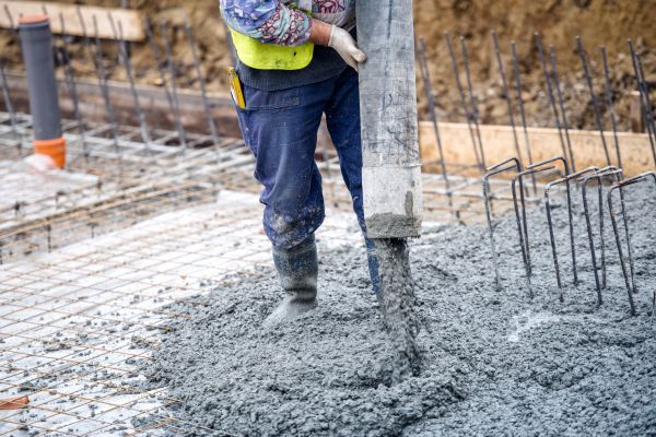 Cabin Foundation Pouring in Huntington Beach