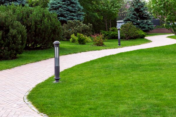 Backyard Sidewalk Installation in Huntington Beach